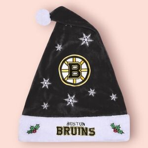 Vintage - Boston Bruins Colourblock NHL Santa Hat [FOCO]